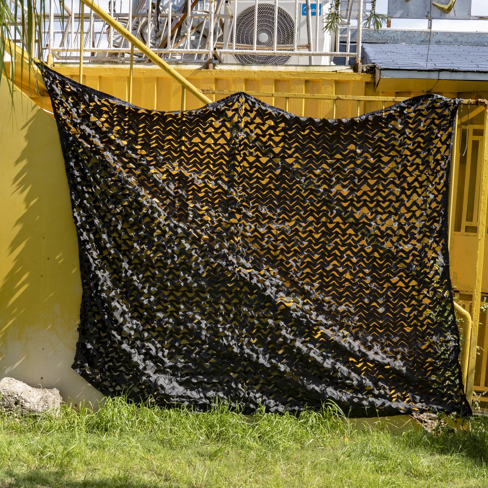 HYOUT Tarnnetz für den Innenbereich oder Außenbereich Abdeckung Sichtschutz Dekoration Tarnung Camouflage Netz für Wohnzimmer Kinderzimmer Freizeit Deko Freizeit Camping Jagd Bar