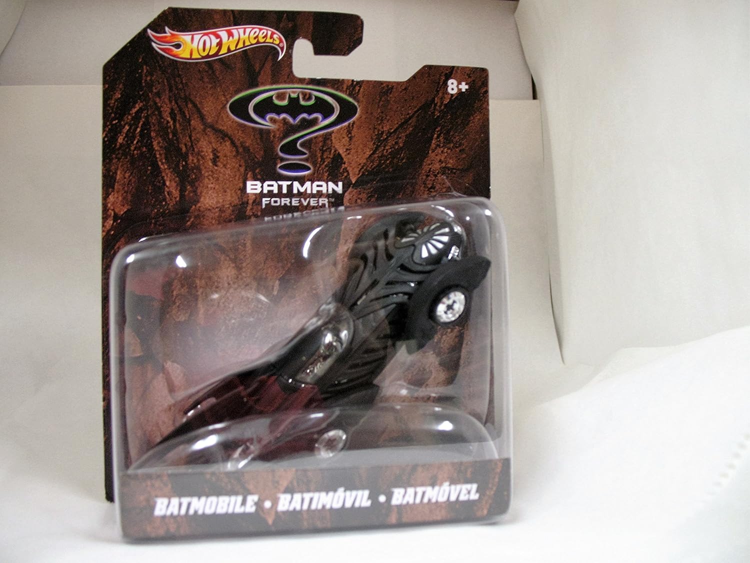 Hot Wheels 2011 Batman Forever Batmobile X4036 1:50 Scale Mattel