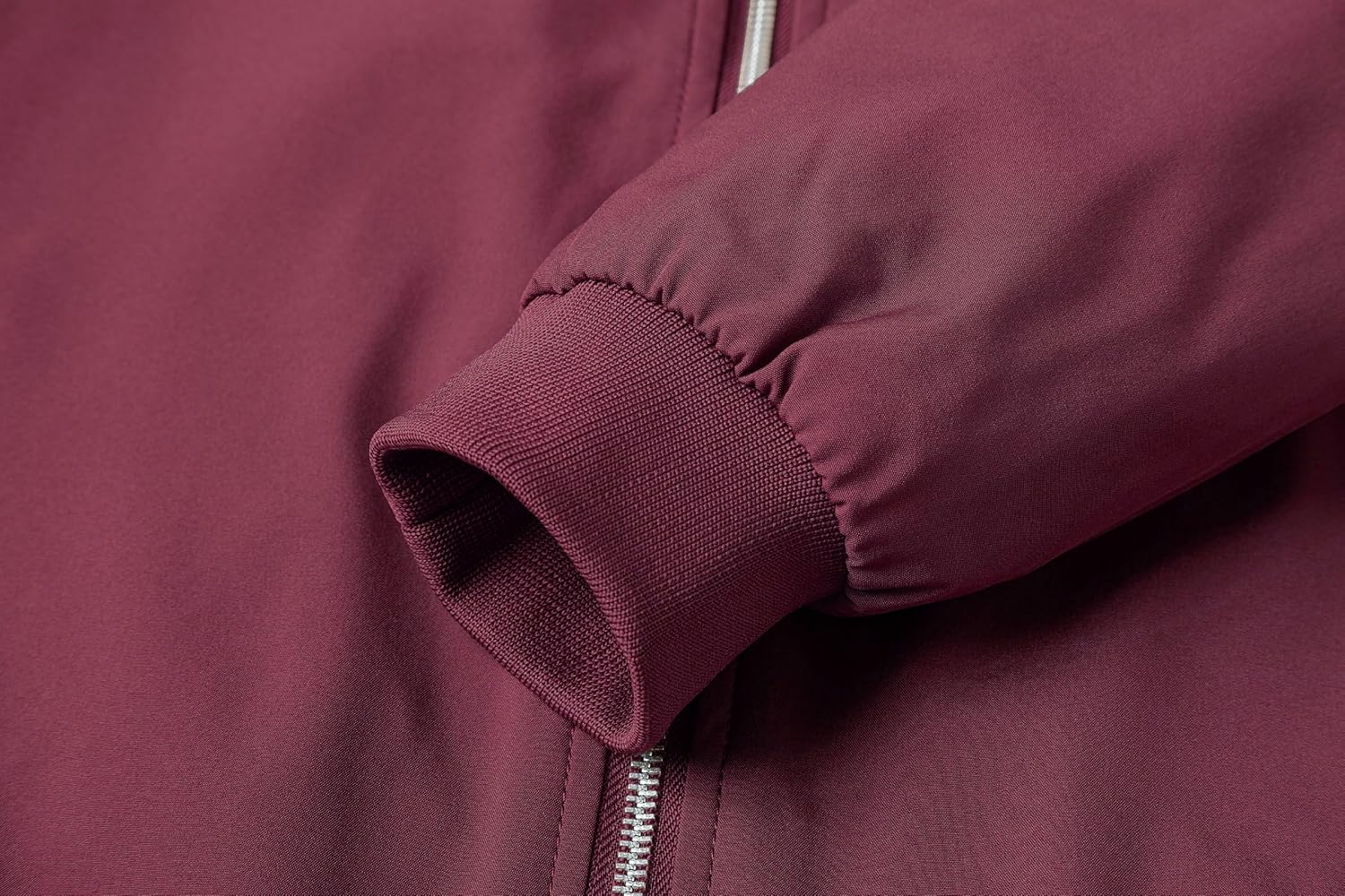 Men's Bomber Jacket Fashion Stylish Lightweight Windbreaker Spring Fall Casual Jackets for Men - Image 5