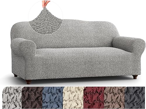 Miniatura 41 de PAULATO BY GA.I.CO. Funda desmontable para sofá - Funda elástica para sillón - Elegante funda para sofá con cojines - Funda desmontable de tela de