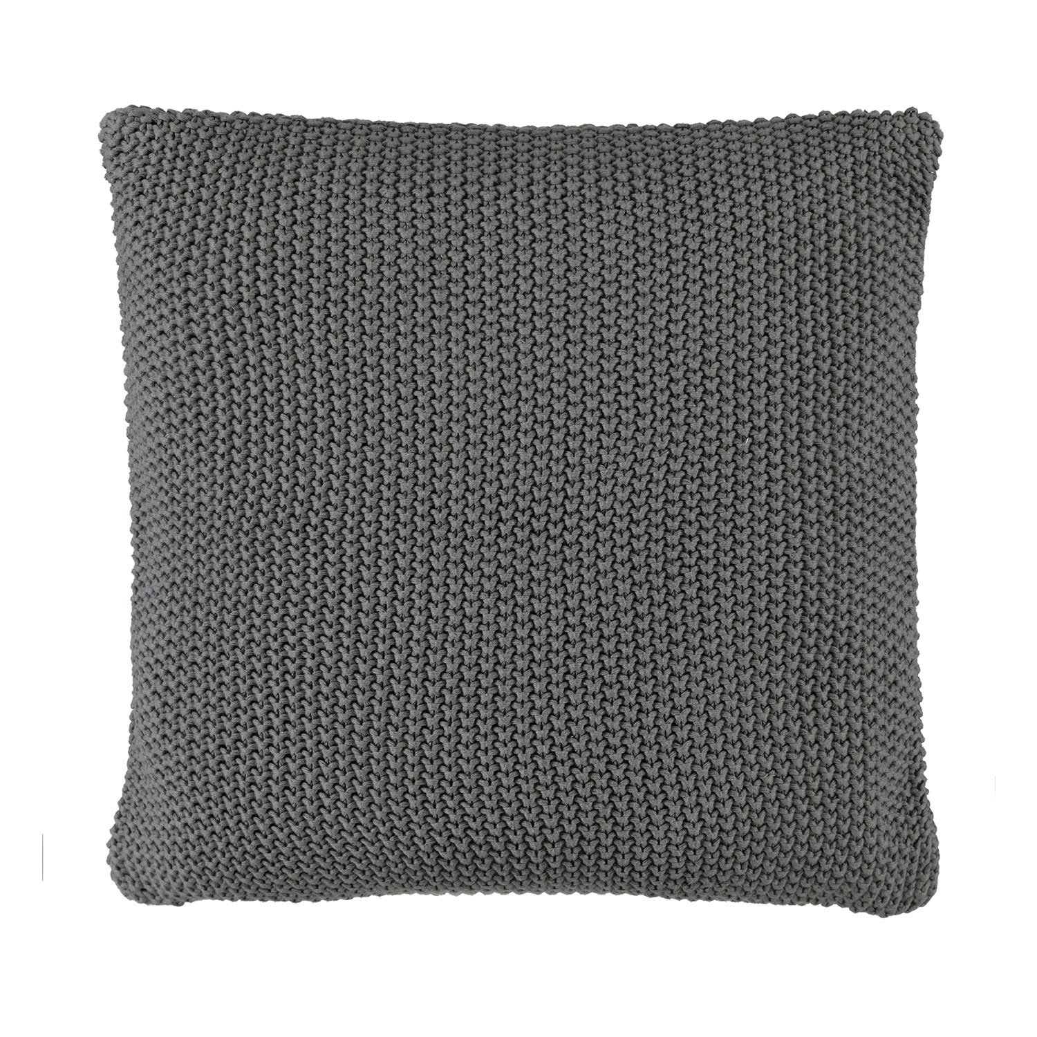 Coussin en coton de qualité supérieure Marc O'Polo Nordic Knit texture stone