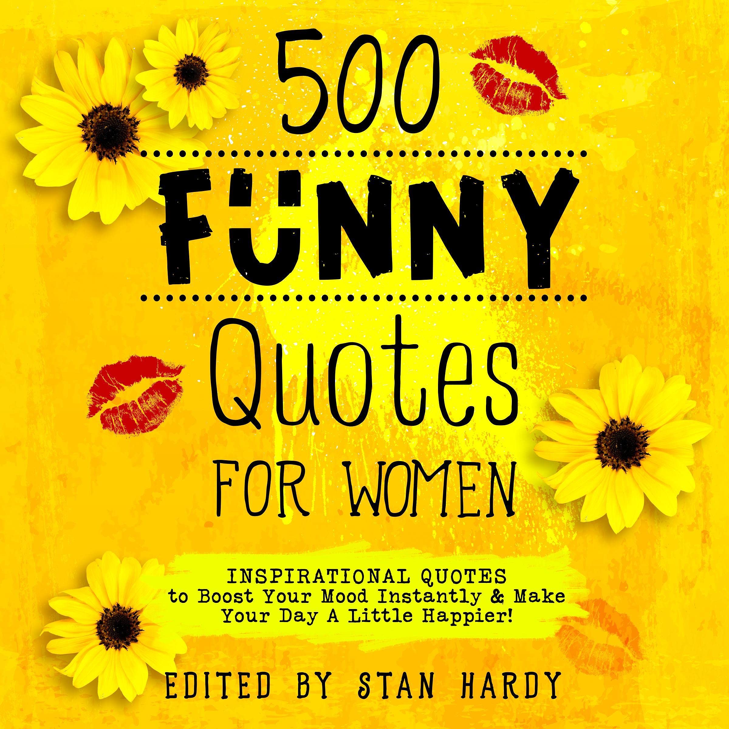 Cover art for 500 Funny Quotes for Women