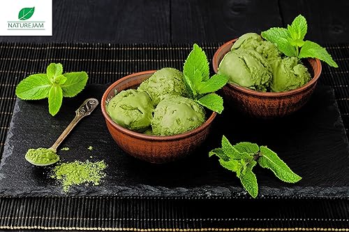 Miniatura 8 de Naturejam Polvo de té verde matcha 100% orgánico, 1 libra a granel, grado culinario prémium para batidos, café con leche y horneado, un gran