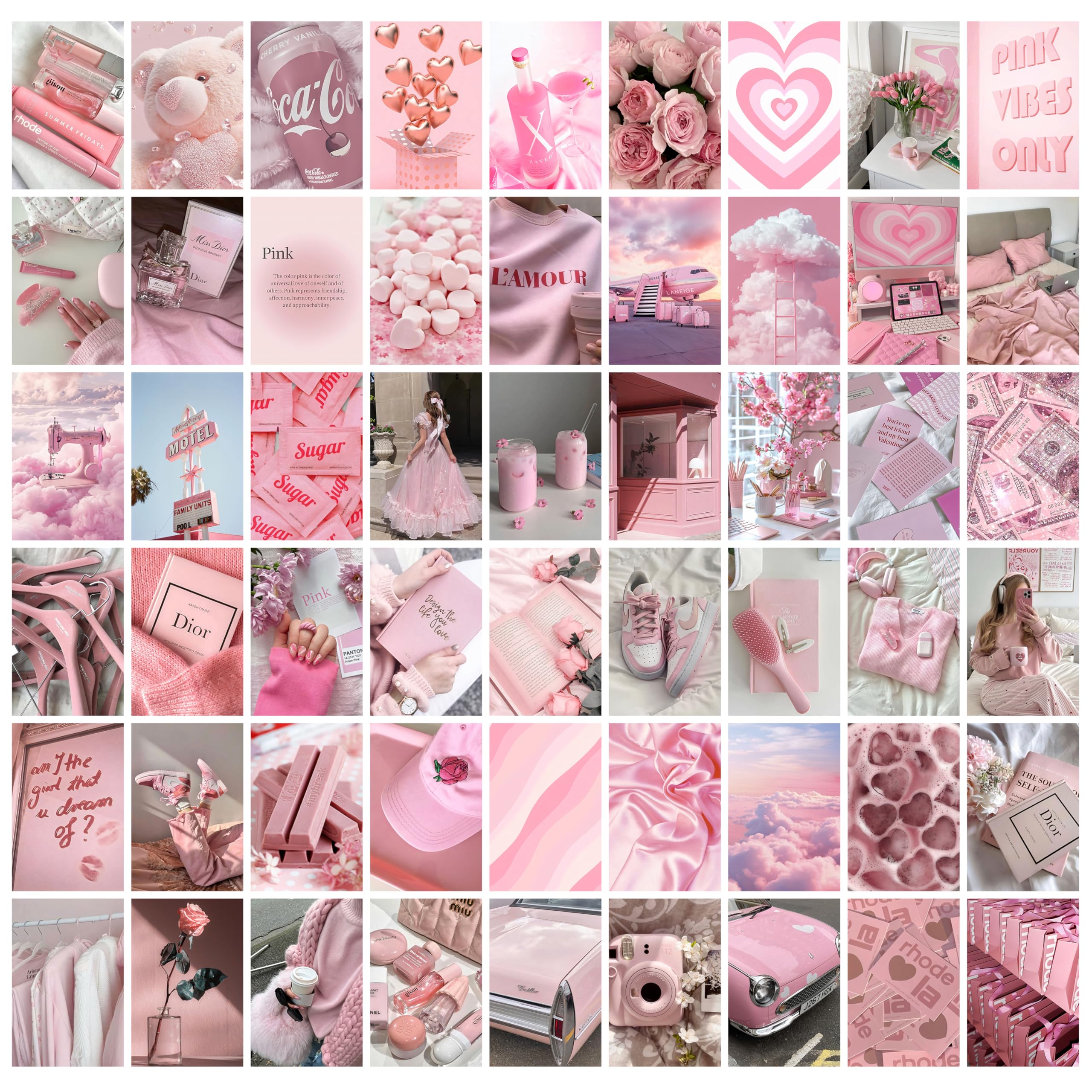 Anime Wall Collage Kit - 54 Posters Included -12 Anime Wall Collage Kit - 54 Posters Included -12