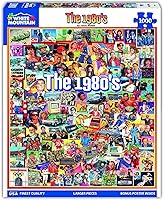 Vista 2 de White Mountain Puzzles The Eighties - 1000 Piece Jigsaw Puzzle