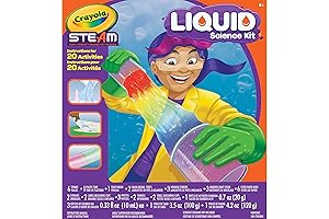 Crayola Paper Flower Science Kit for Kids' Hands-on STEM Learning Experiments