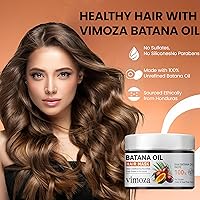 Vista 3 de Aceite de batana para el crecimiento del cabello, 100% aceite de batana natural sin refinar revitalizado, acondicionador orgánico crudo de batana