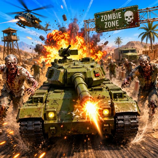 Zombie Tank Assault 3D