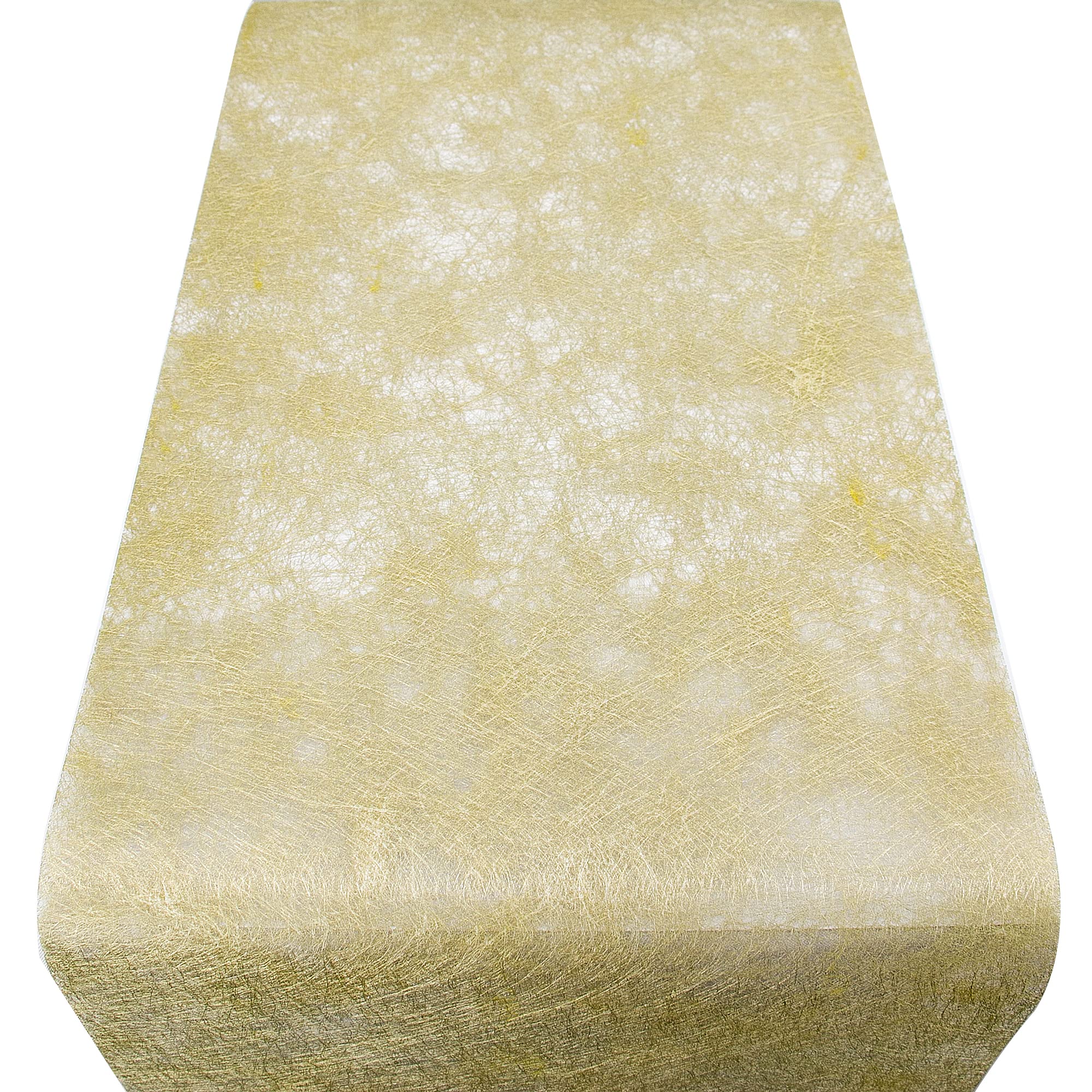 Time to Sparkle Non Woven Tablecloth 30CM X 5.5M Glitter Metal Tablecloth Roll Reusable Party Table Centerpiece for Wedding Birthday Baby Shower Gold