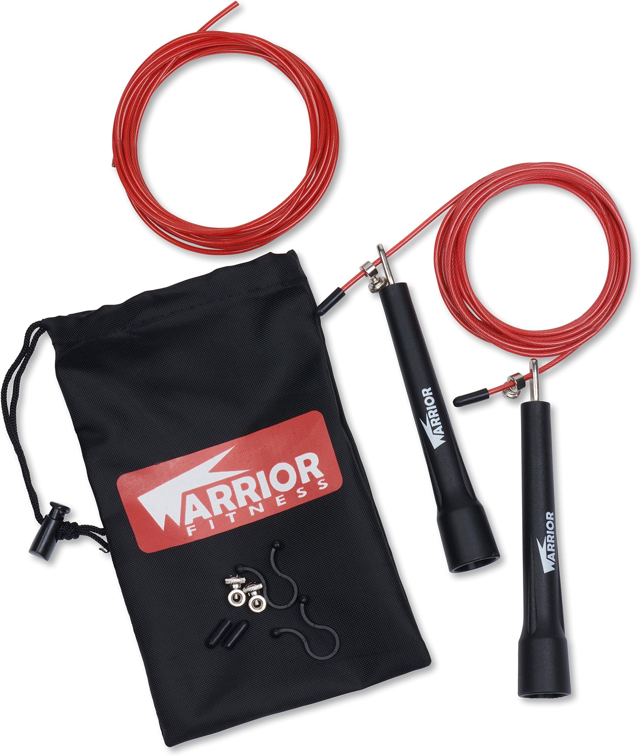 Adjustable Speed Jump Rope for Men, Women & Children - Ideal for Crossfit, Double Unders, Boxing, MMA, Skipping, WOD & Cardio Workouts