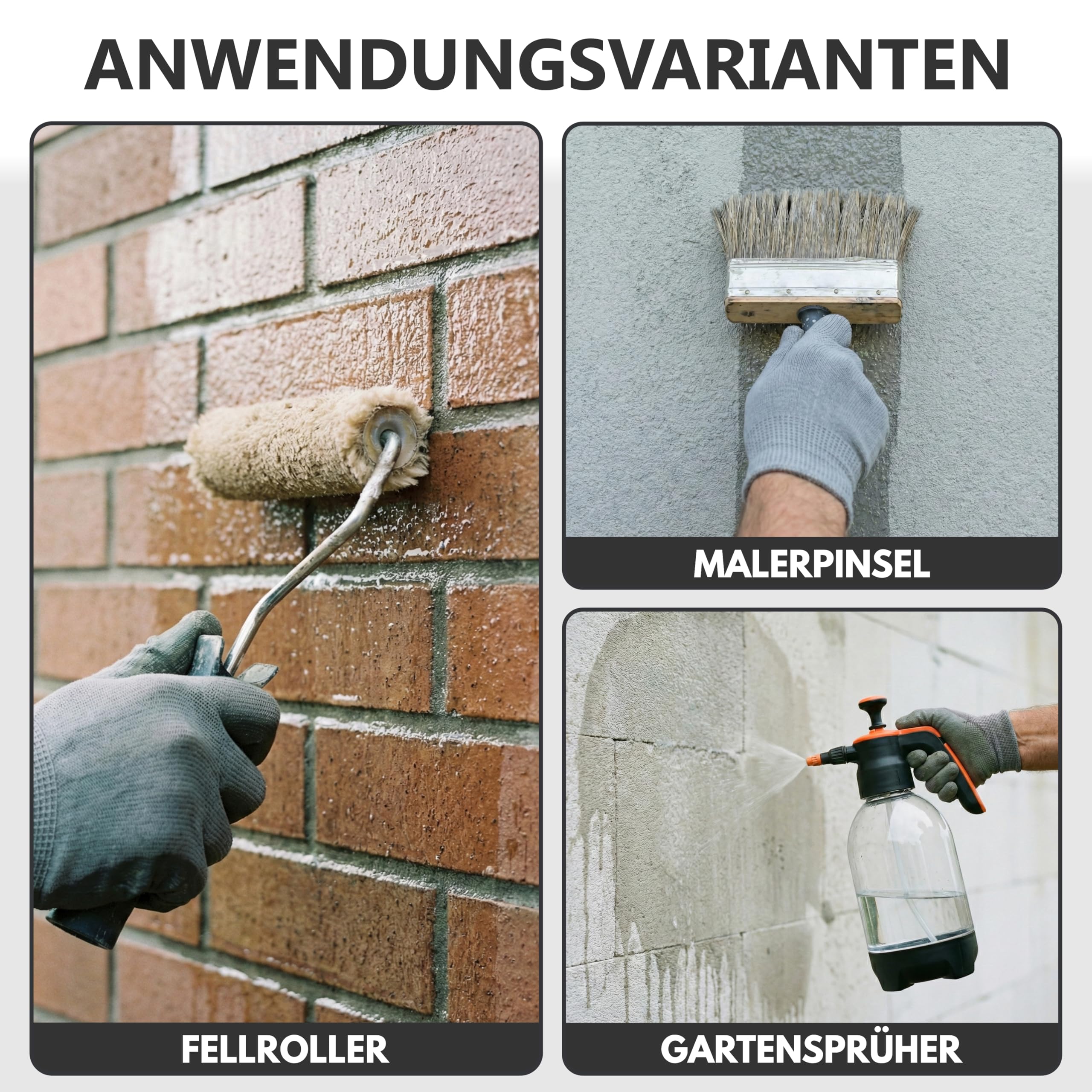 WO-WE Spezial Grundierung für Nano Fassadenfarbe Wand Tiefengrund Haftgrund W519-10L