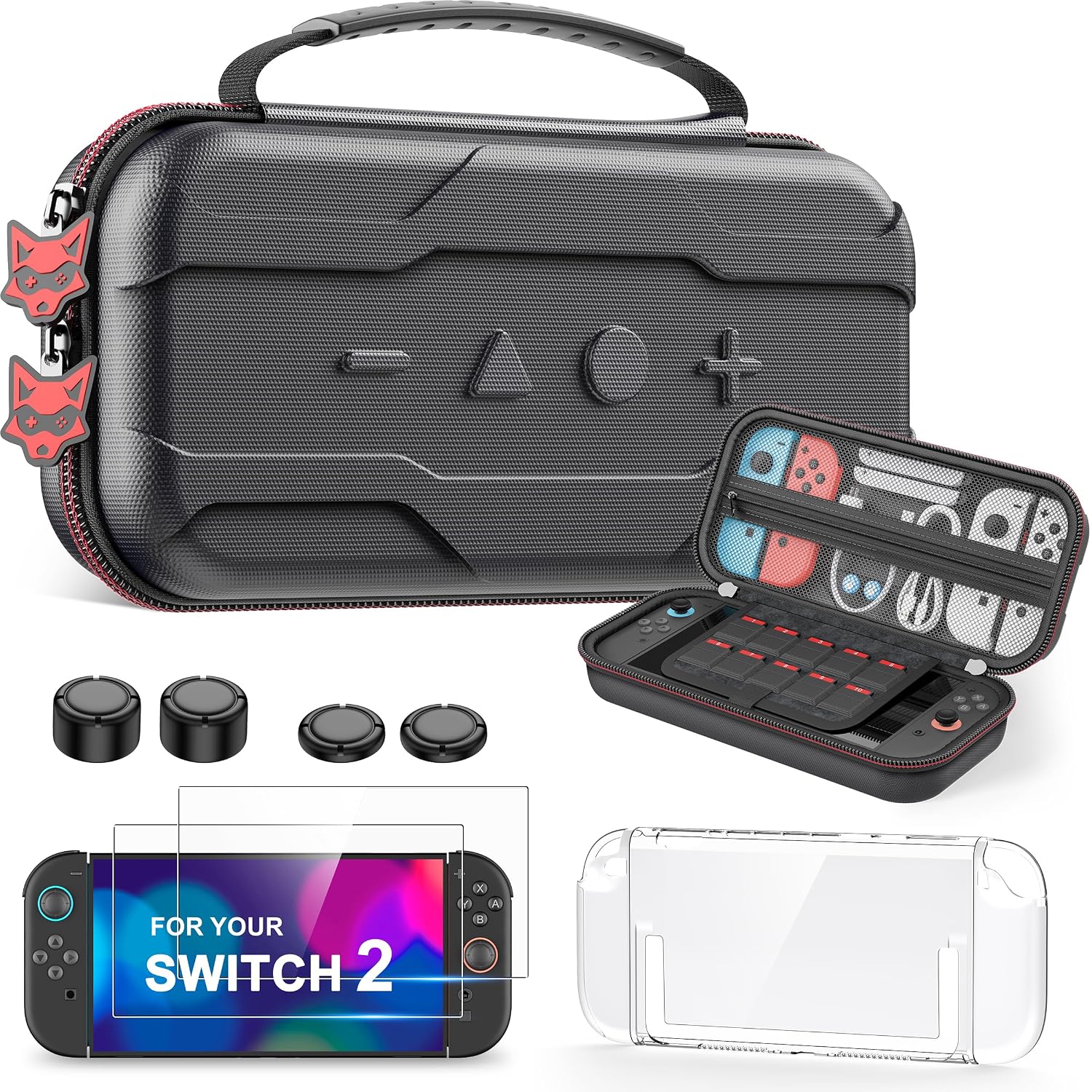 Black 4 in 1 for Switch 2