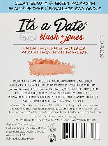 Miniatura 2 de theBalm Rubor en polvo limpio y verde