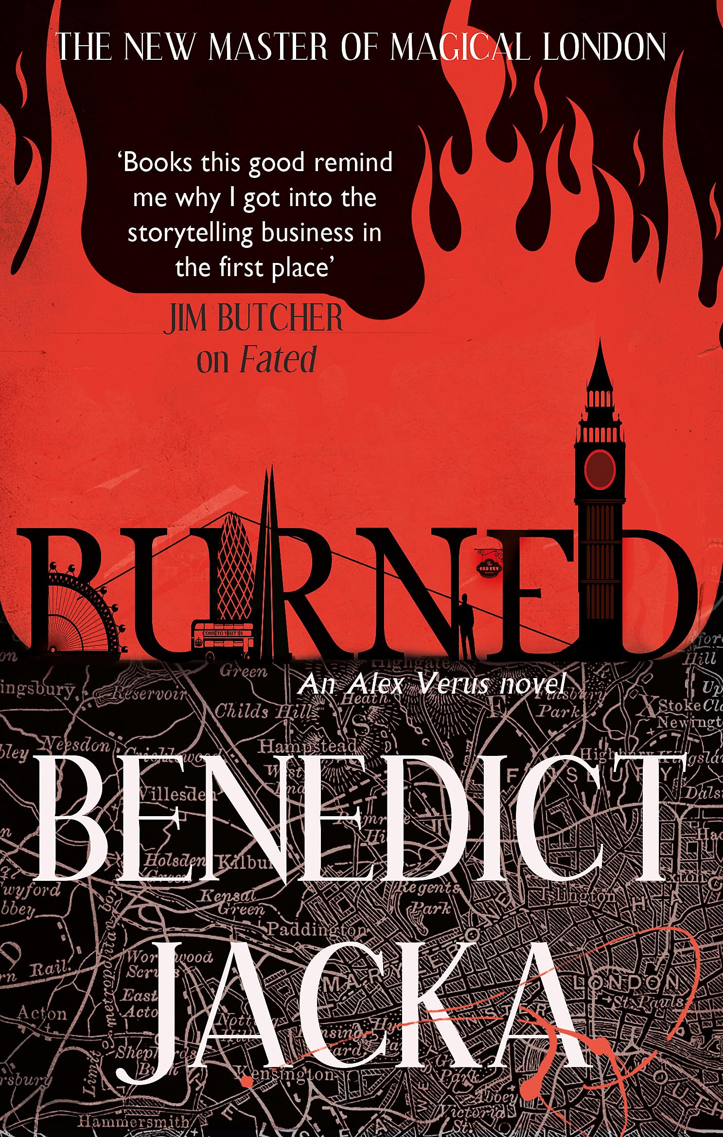 Burned by Benedict Jacka PAPERBACK 9780356504407