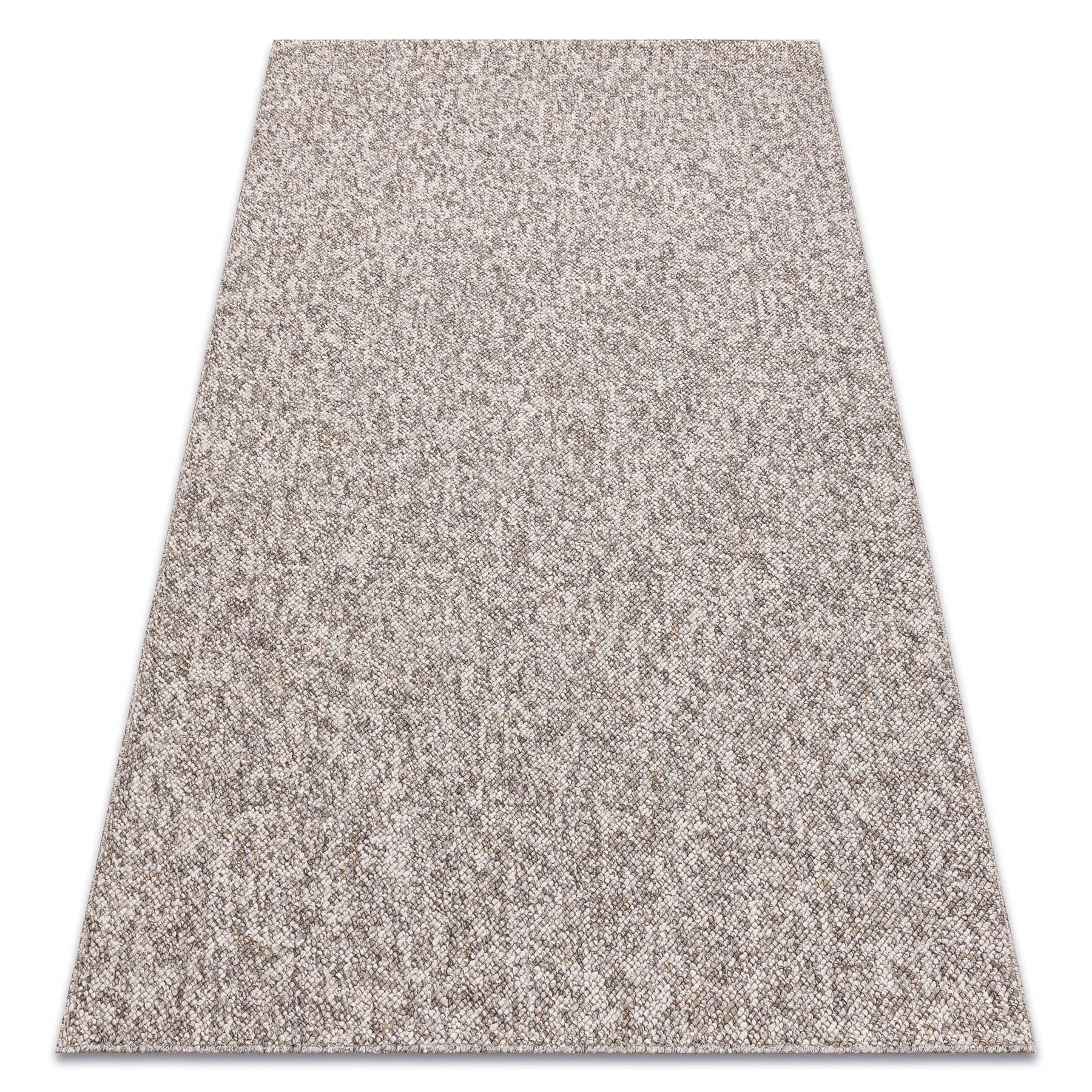 Tapis lavable rugsx Casablanca bouclé beige et marron 80x150 cm