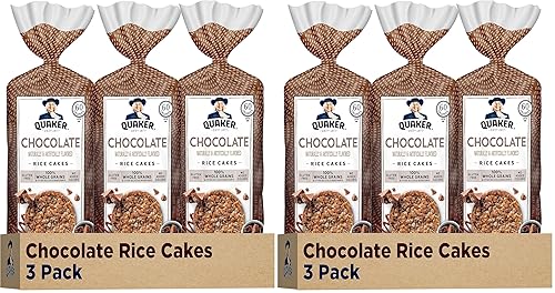 Miniatura 6 de Quaker - Pasteles de arroz grandes, sabor a todo, sin gluten, paquete de 3