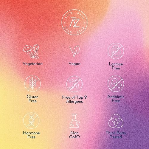 Miniatura 5 de Azad Glicinato de magnesio 200 mg  Magnesio de alta absorción para relajación muscular, apoyo al sueño, equilibrio del estado de ánimo y salud