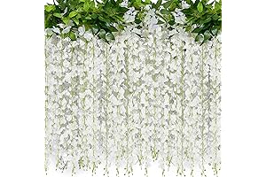 JACKYLED 10x4 Branches Decorative Flowers for Backdrop