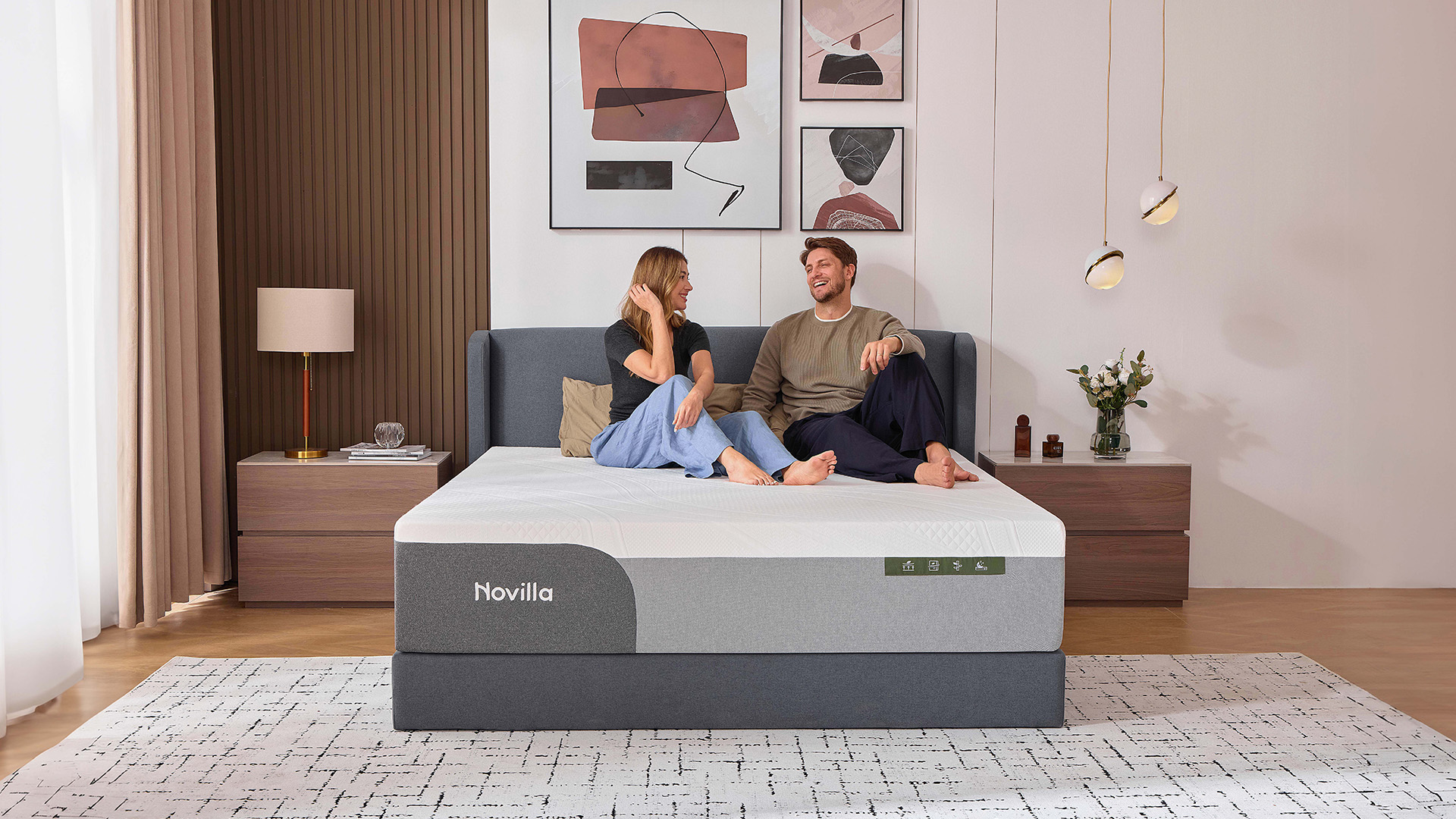 Amazon.com: Novilla Bliss Cooling King Size Mattress, 14 Inch Gel