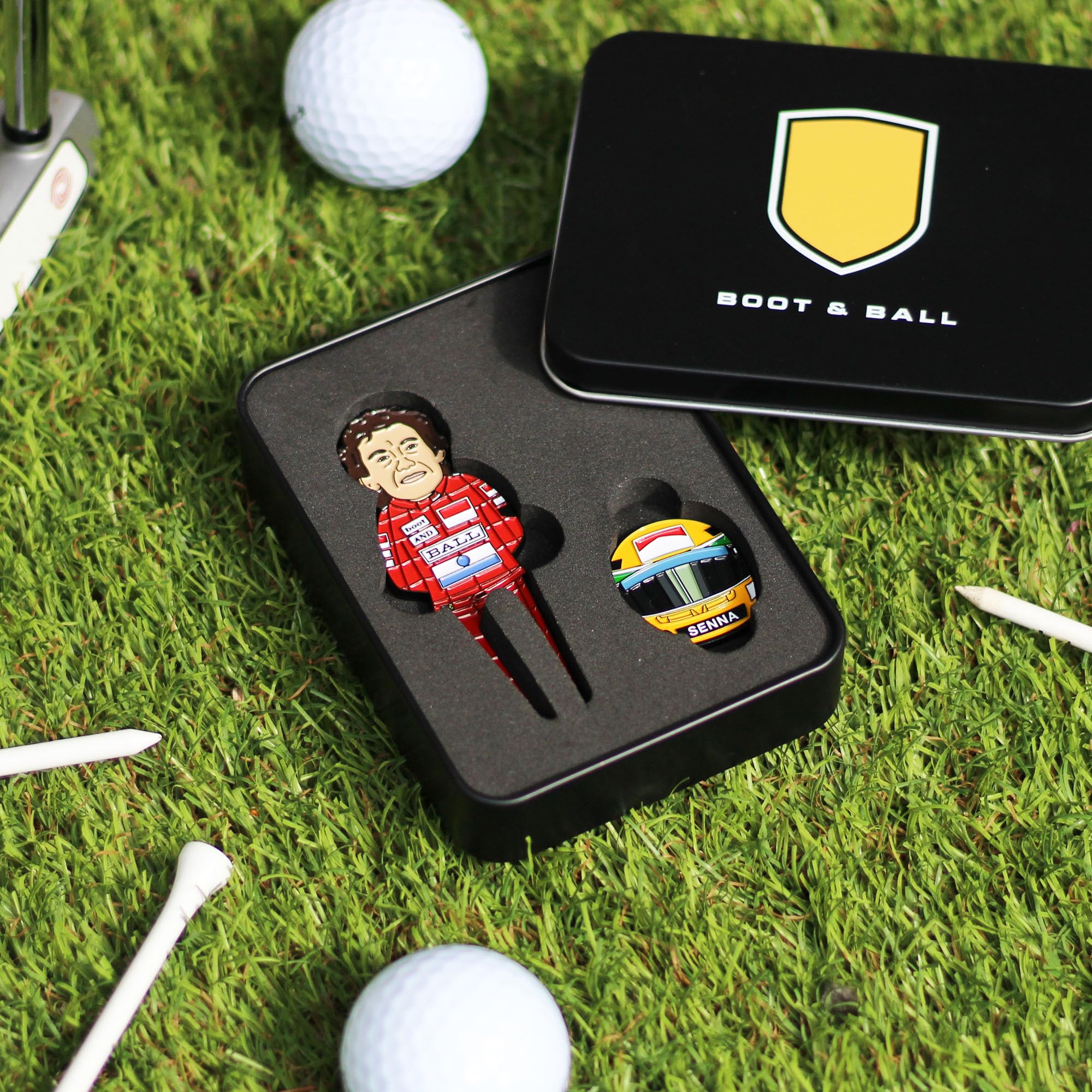 Ayrton Senna F1 Golf Divot Tool & Ball Marker - Image 3