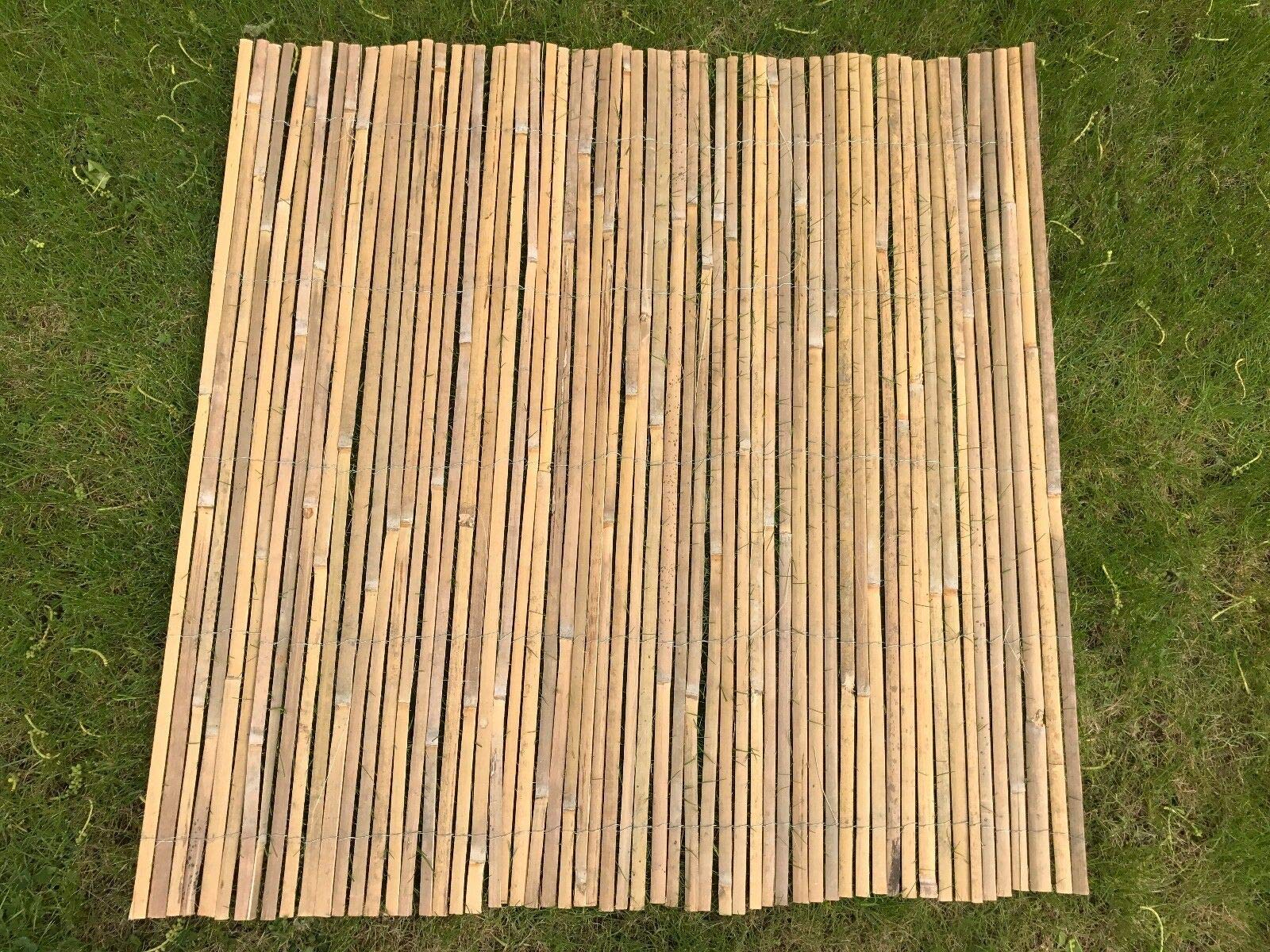 Best Artificial Real Bamboo Slat Fencing Screening Roll for Garden