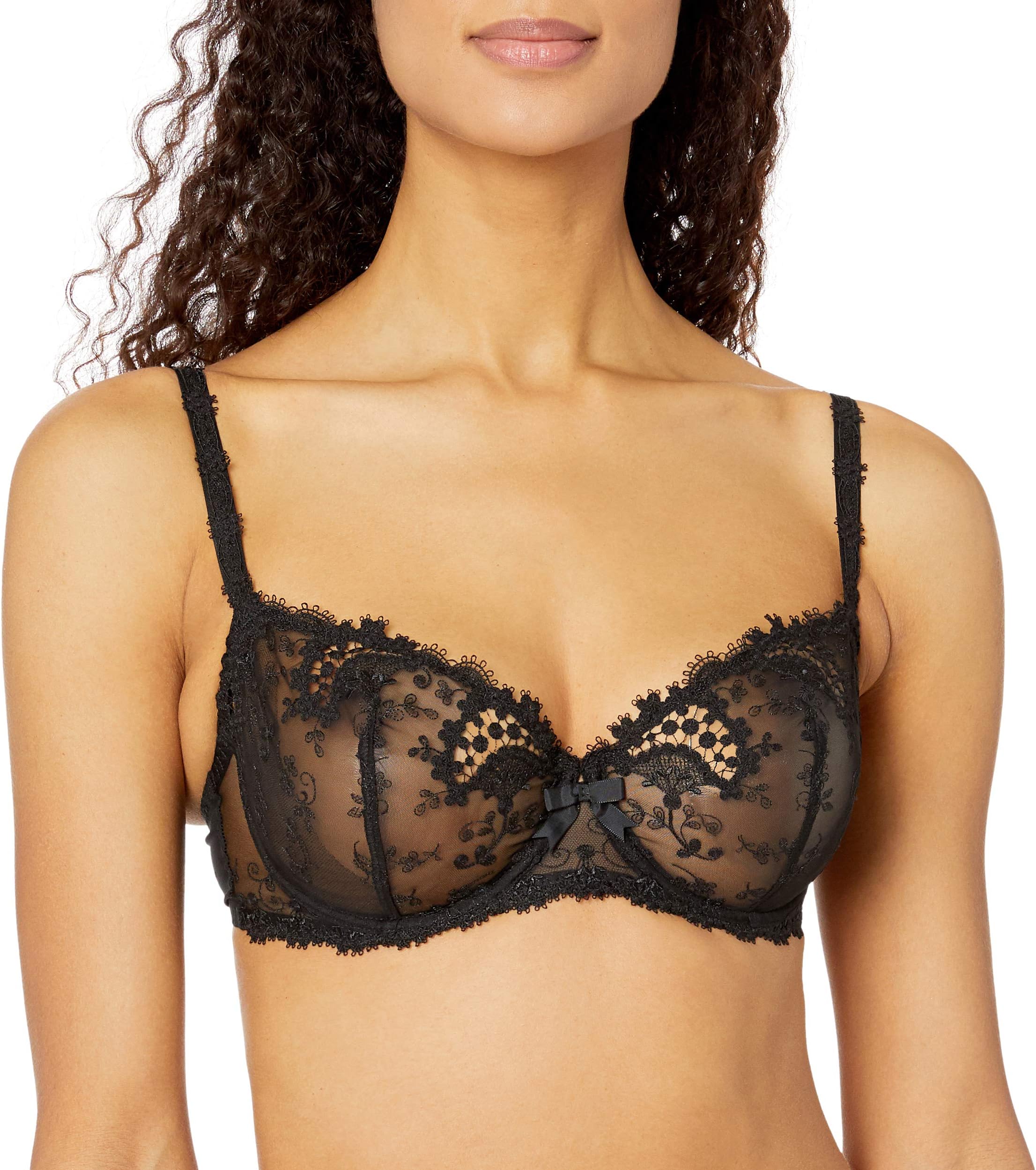 Simone PereleWomen's Demi Bra, Sheer