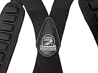 Vista 4 de B606 Molded Air Channel Suspenders w/Spring Hooks. Extreme Comfort and Support for your Tool belt. Made by Contractor Pro