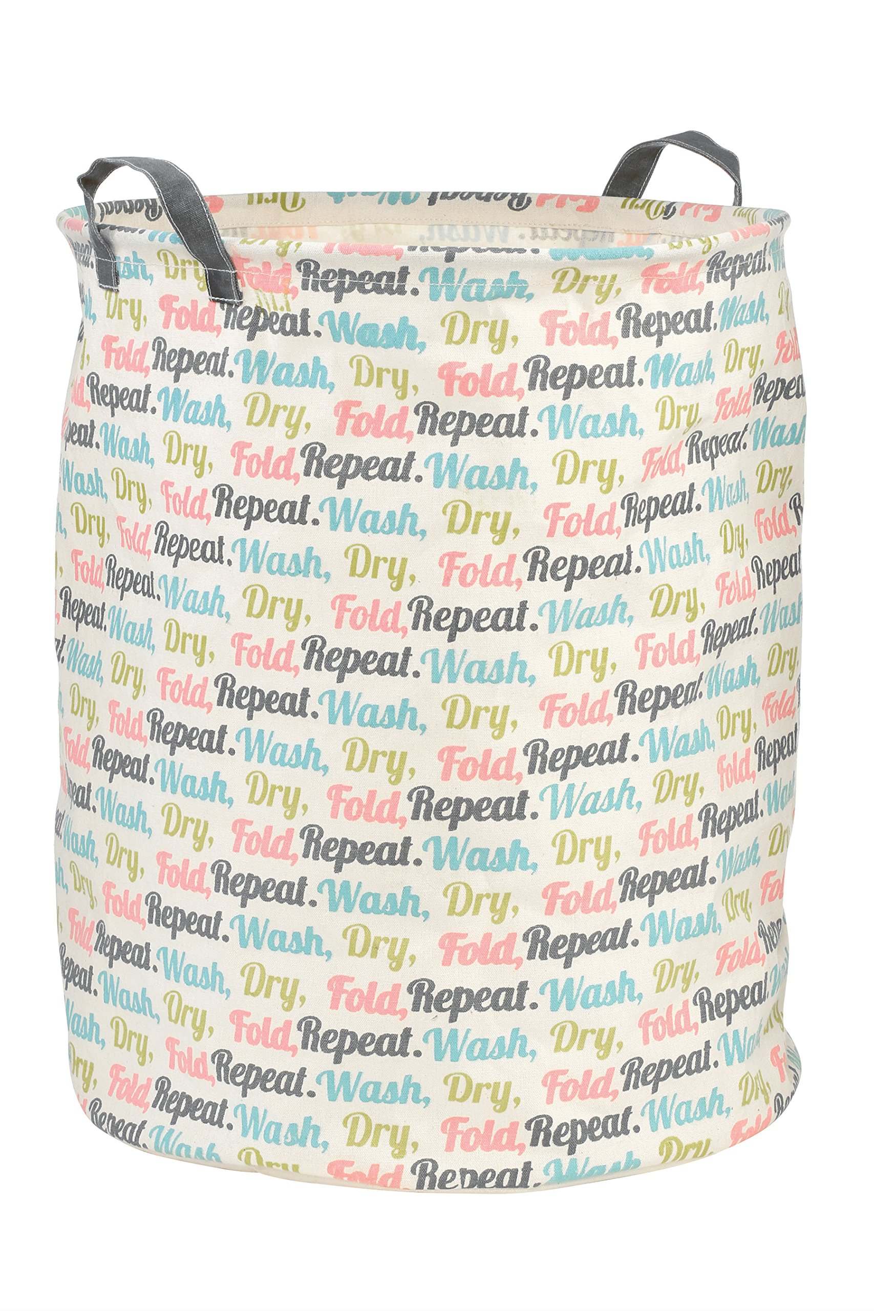 Premier Housewares Cotton/Polyester/Rayon Laundry Repeat Bag - Multi-Colour