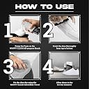 WAPPY CLEAN Sneaker Shoe Cleaning Kit | Shoe Cleaner Foam with Microfiber Cloth and Cleaning Brush | For Running Casual All type Shoes | Yellow Stain Dust Dirt Remover gallery image