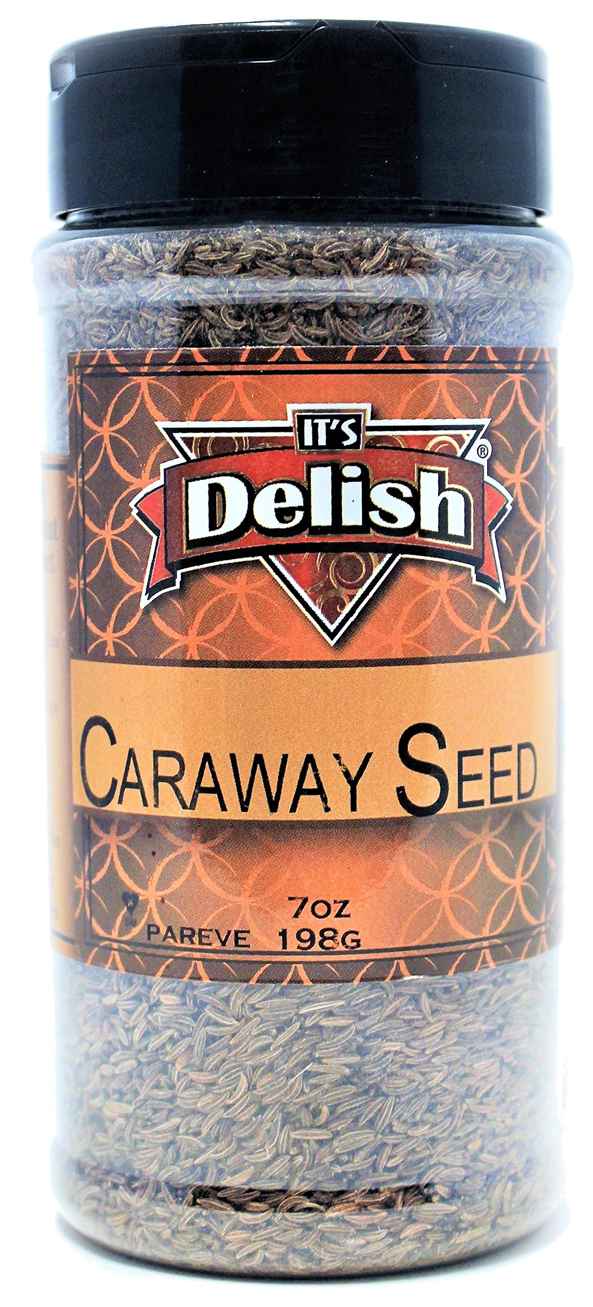 Gourmet Caraway Seeds by Its Delish, Medium Jar, 7 oz