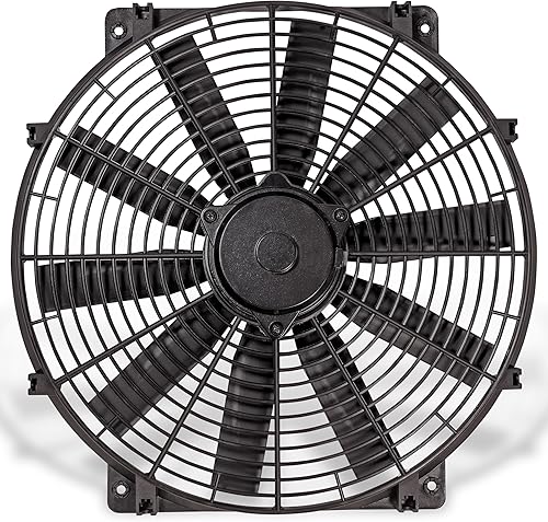 Flex-a-lite 11624 Ventilador eléctrico reversible, de 16 pulgadas, 24 voltios.