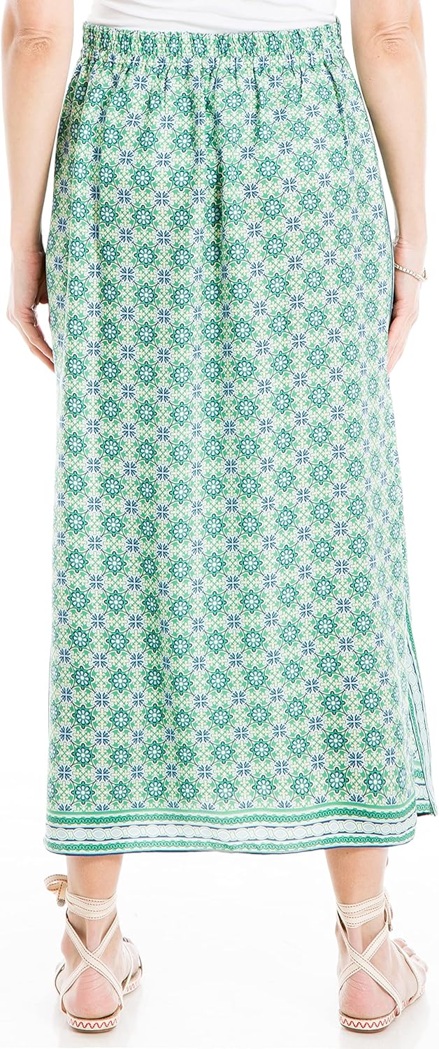 Max Studio Women's Smocked Waist Maxi Skirt - Image 2