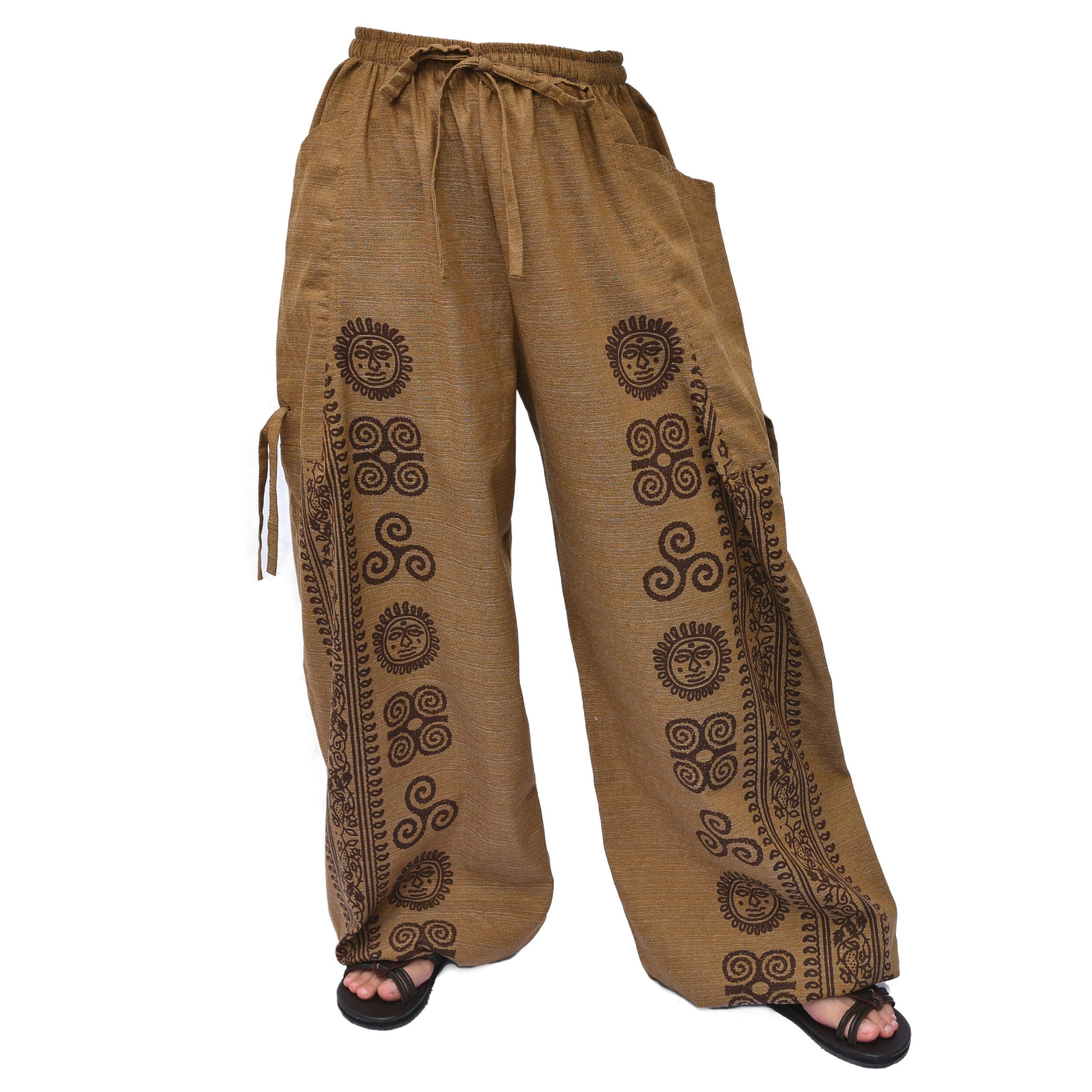 SiamroseCasual Yoga Harem Pants Men Women Lounge Pants 2 pockets adjustable length