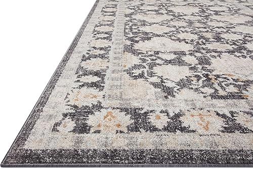 Miniatura 3 de Loloi II Monroe Collection MON-05 - Alfombra de área carbónnatural de 11 pies y 6 pulgadas x 15 pies