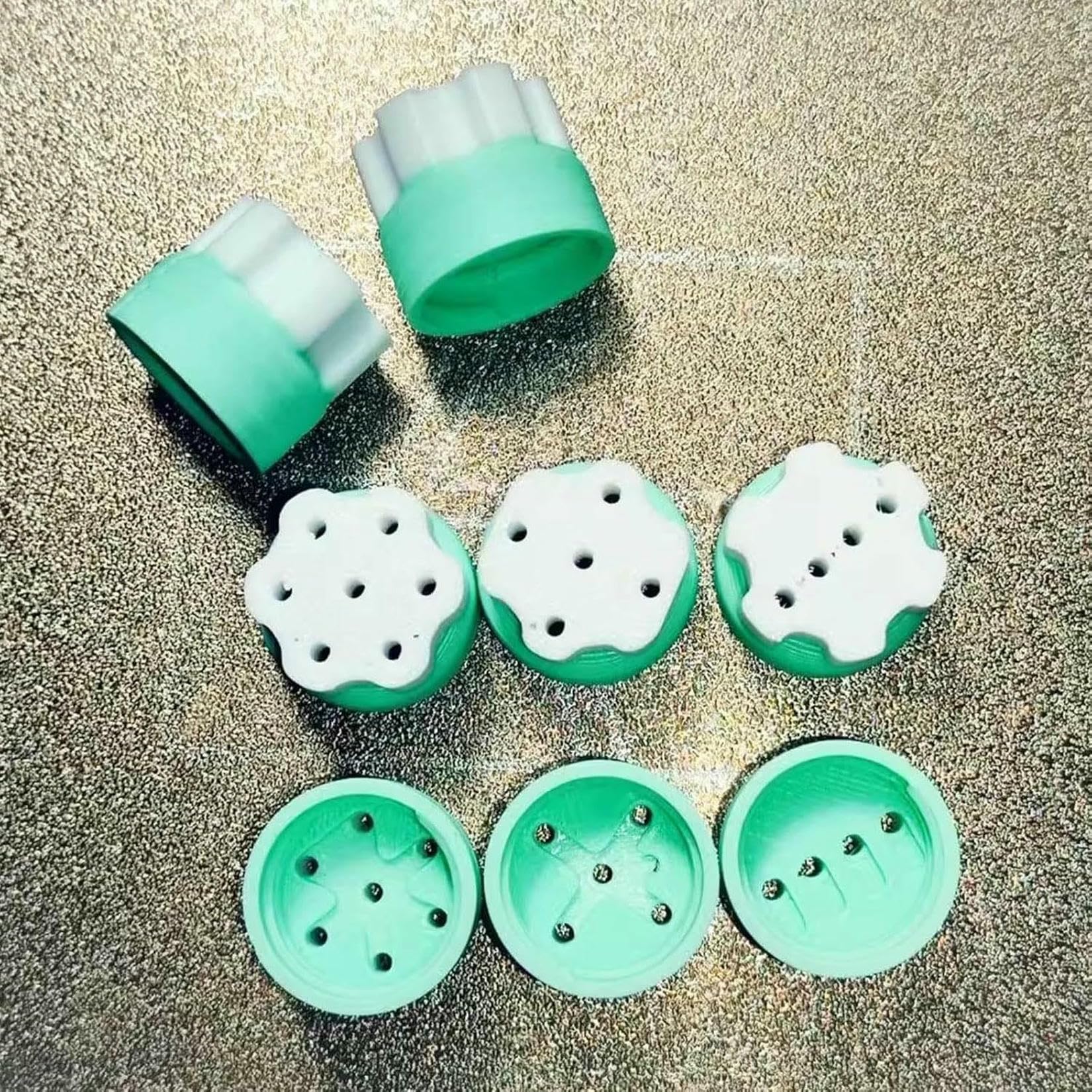 OJHVTCXD Elektryczna igła do filcowania, narzędzie do filcowania wełny, regulacja prędkości, 1-7 igieł, skok silnika 2 cm, łatwa wymiana igły, do samodzielnego malowania wełny, filcowana praca