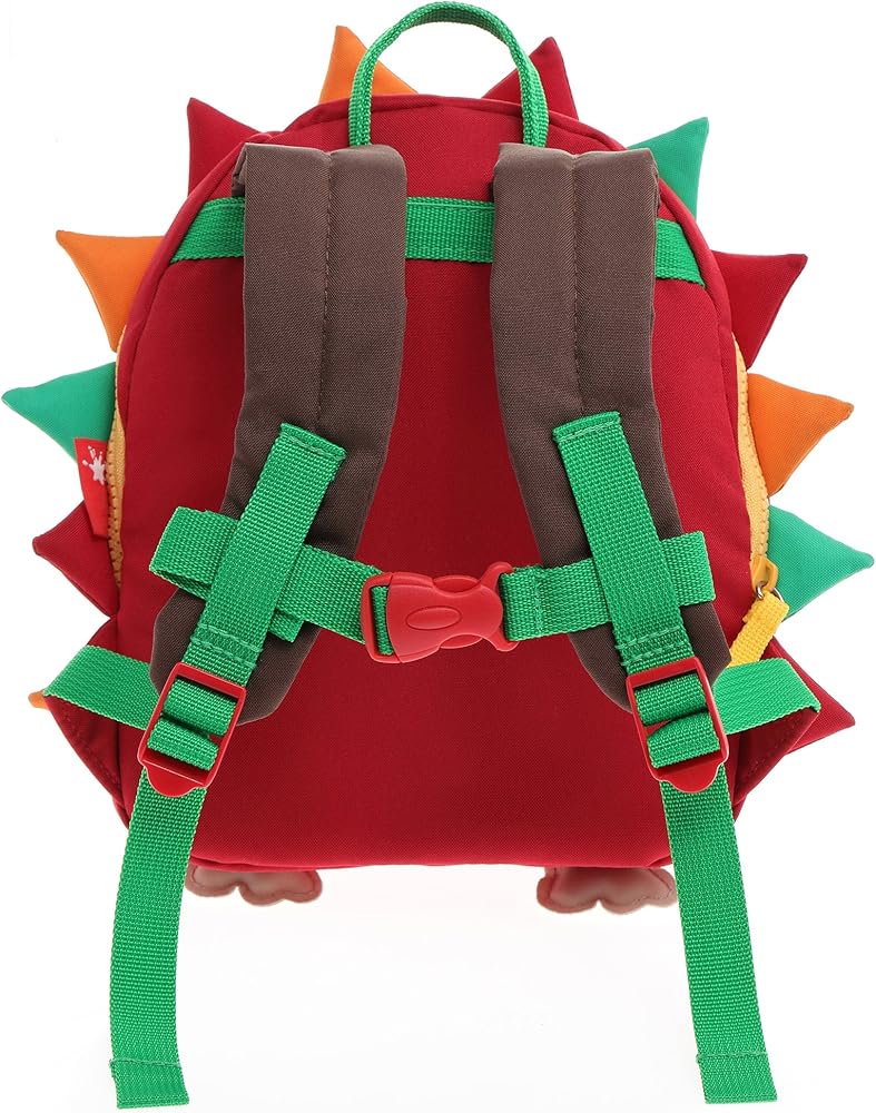 SIGIKID 25131 Rucksack Fuchs Colori Mädchen Und Jungen Kinderrucksack Empfohlen Ab 2 Jahren Grün