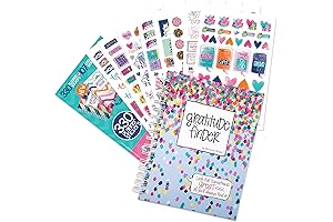 52 Week Daily Positive Thinking Gratitude Journal w/ Stickers
