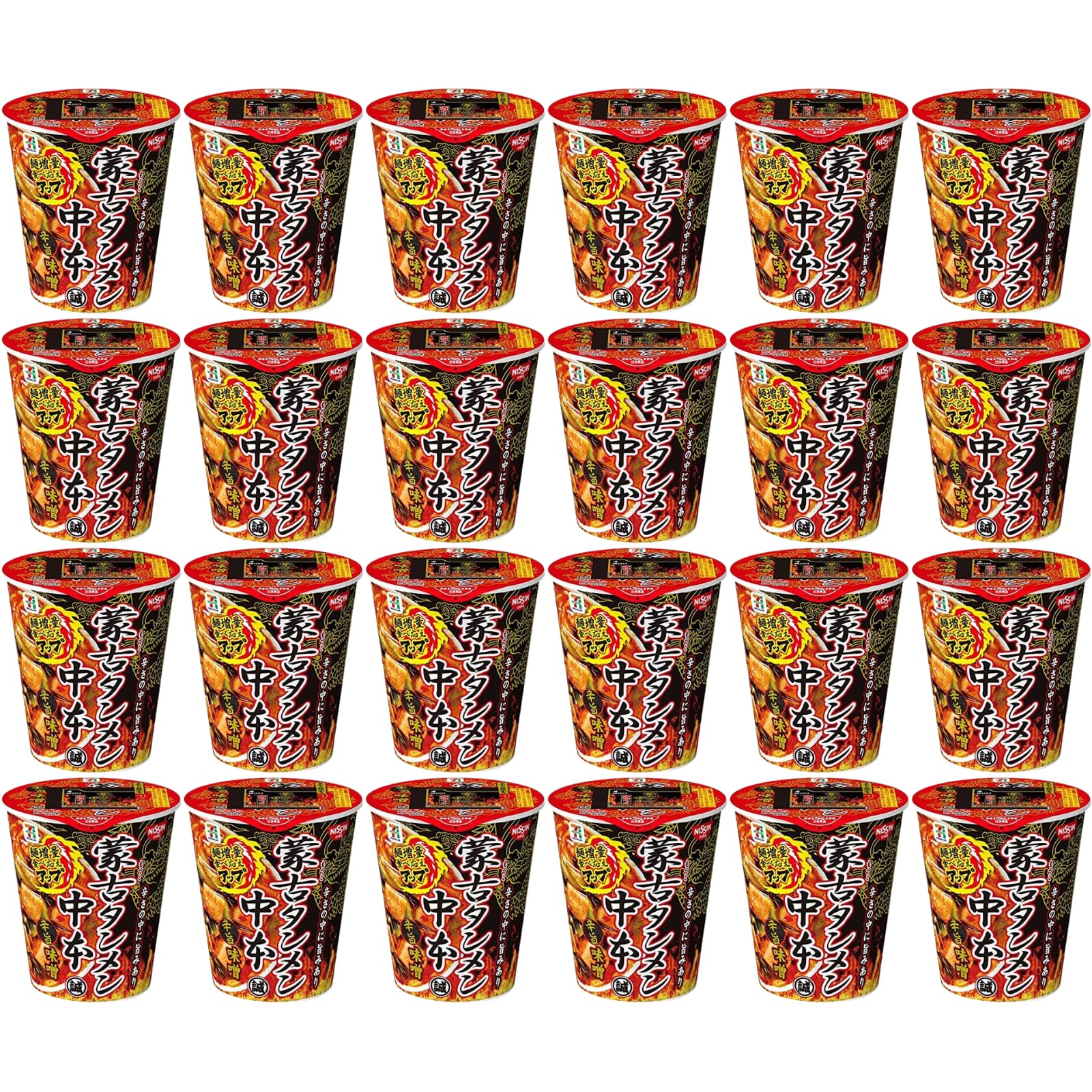 Amazon.co.jp: 蒙古タンメン中本 辛旨味噌タンメン 122g 24個セット