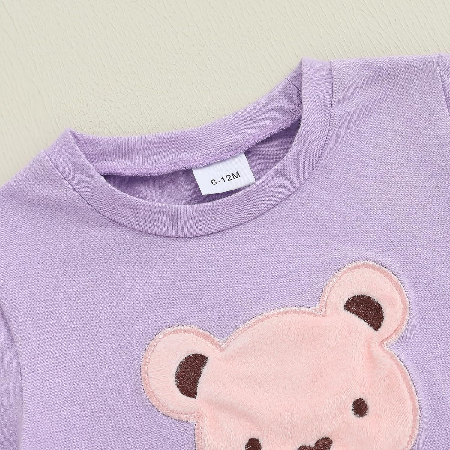 Toddler Baby Girl Summer Clothes Bear Short Sleeve T-Shirt Tops Checkered Elastic Waist Shorts Set Infant Outfit - Image 7