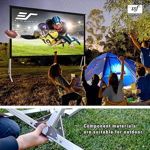 Miniatura 8 de Pantalla para proyector al aire libre con soporte 16:9, 8K 4K Ultra HD 3D, plegable y rápida YardMaster 2 Front Projection