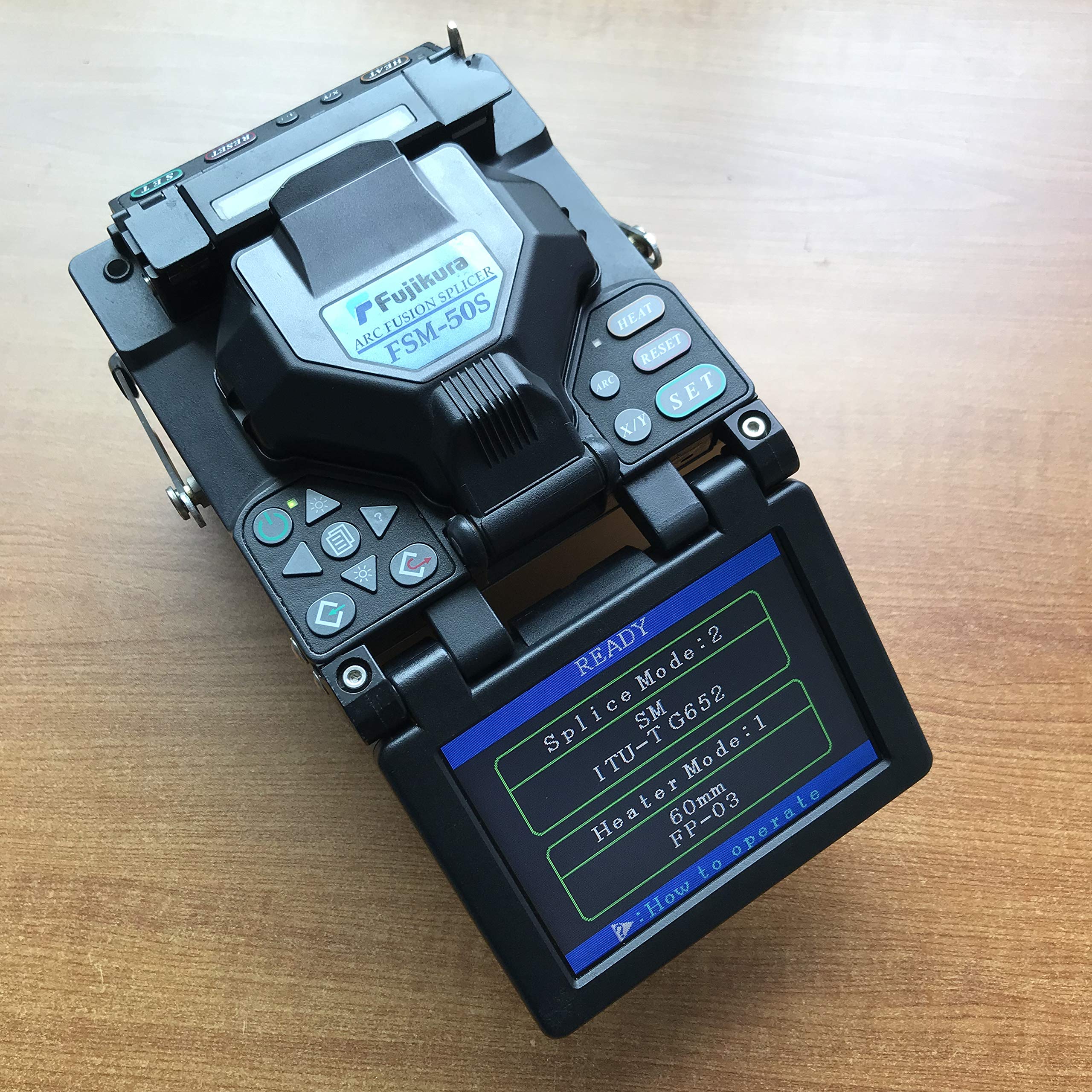 Fujikura FSM-50 - Empalmador de soldadura de fibra de fusión 90% nuevo, bajo arco: 835