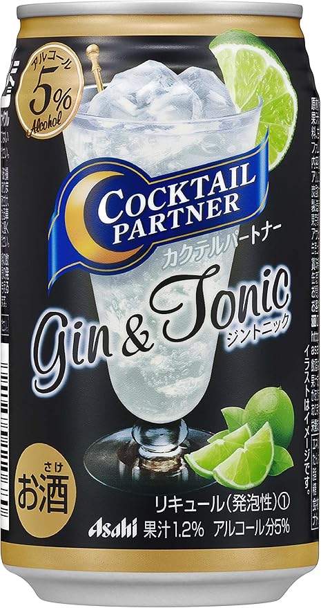 Amazon Co Jp カクテルパートナー ジントニック チューハイ 350mlx24本 食品 飲料 お酒
