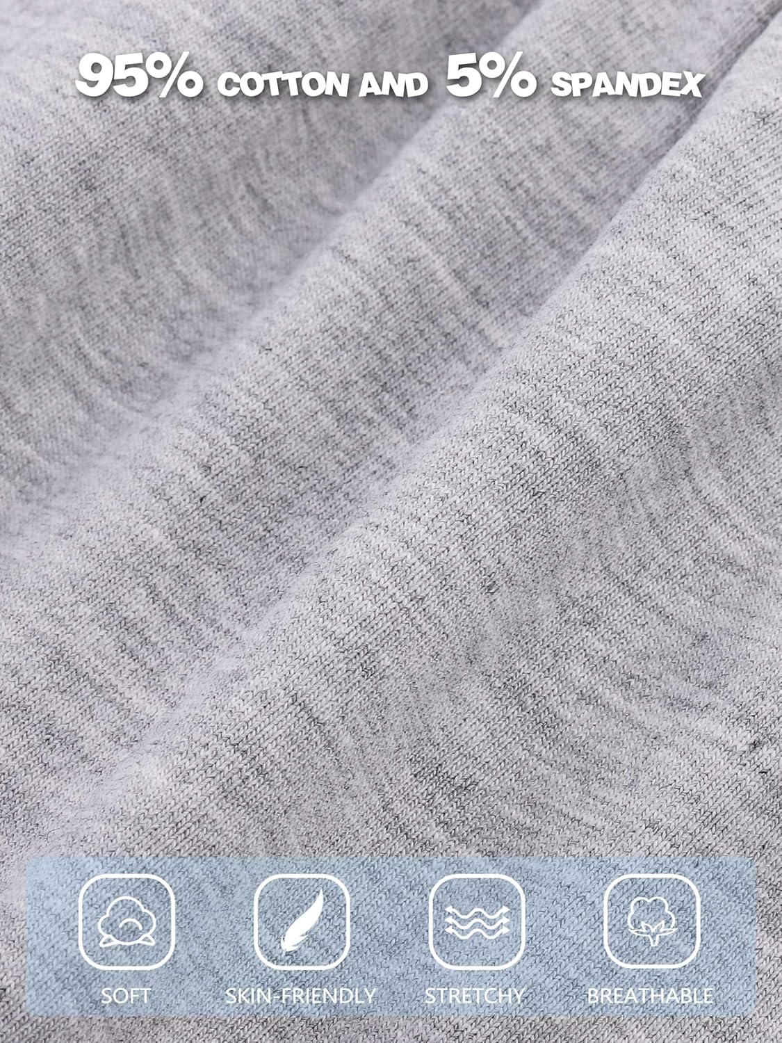 Resinta 4 Pack Baby Boys' Cotton Shorts Toddler Boy Soft Casual Pull-On Shorts Elastic Waist Kids Clothes for Summer - Image 5