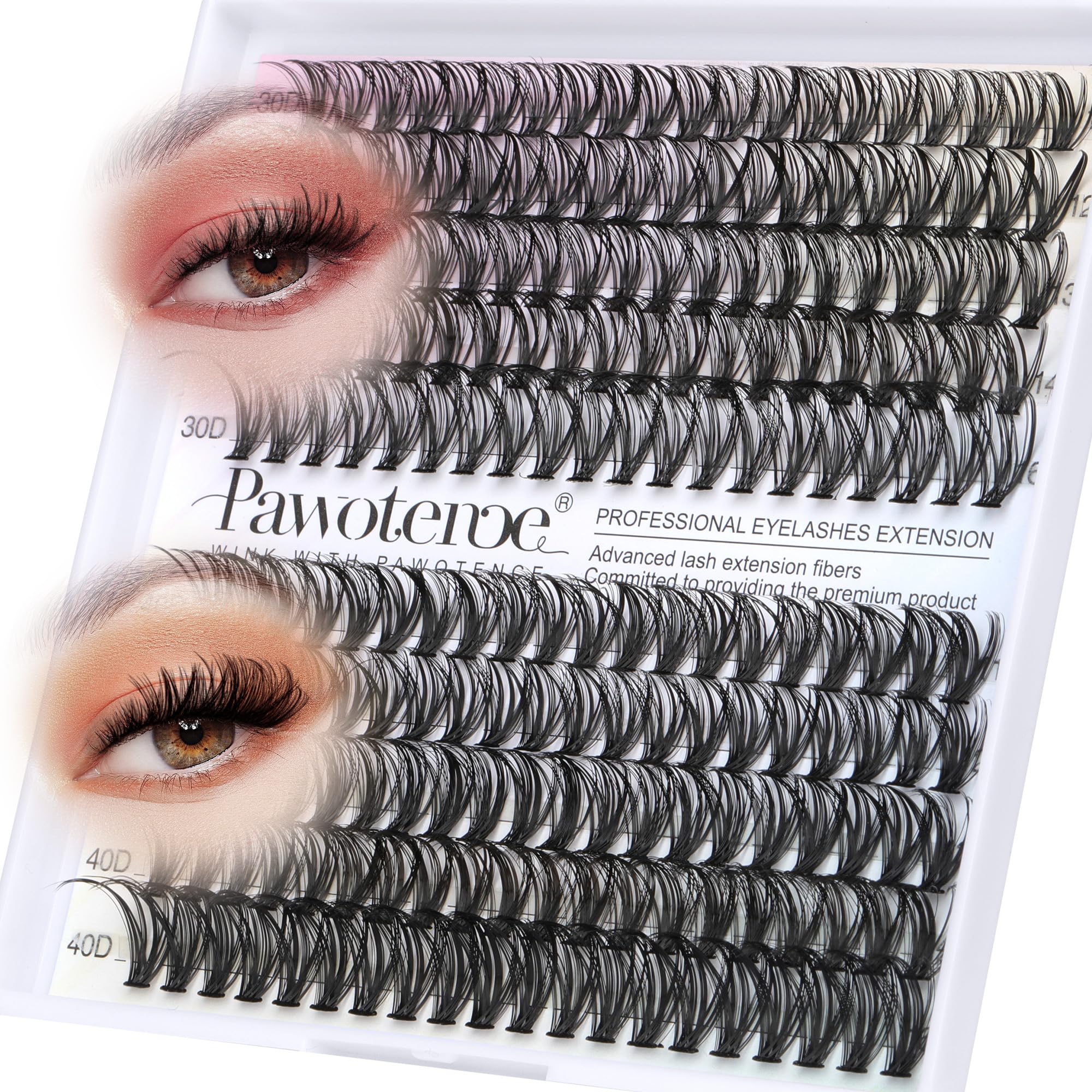 DIY Lash Extension Kit - 280 Clusters, Bond & Seal -23 DIY Lash Extension Kit - 280 Clusters, Bond & Seal -23