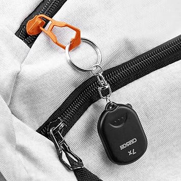 Carson Clip and View Pop-Up Retractable 7X Aspheric Keychain Magnifier (GN-70)