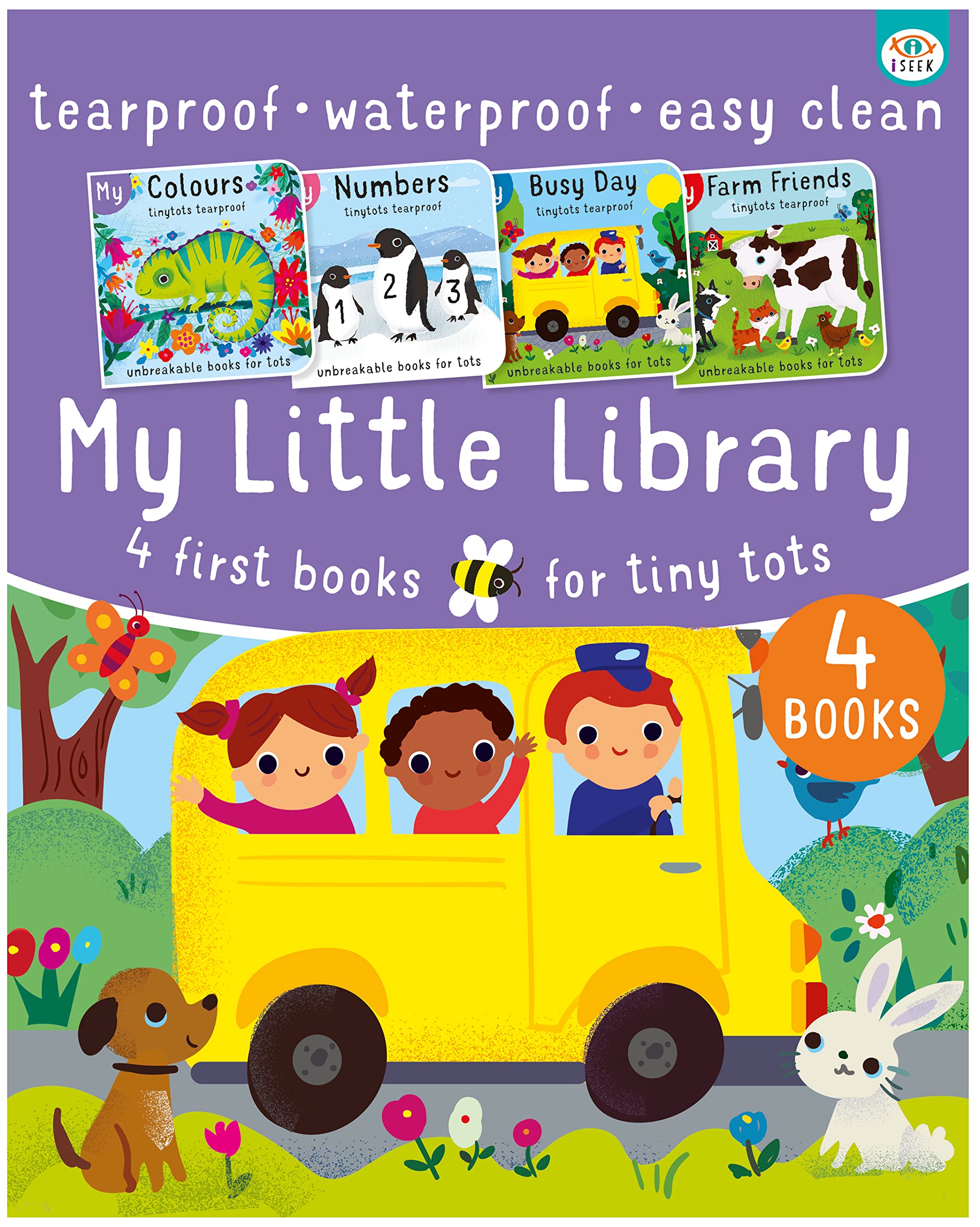 My Little Library: 4 first books for tiny tots