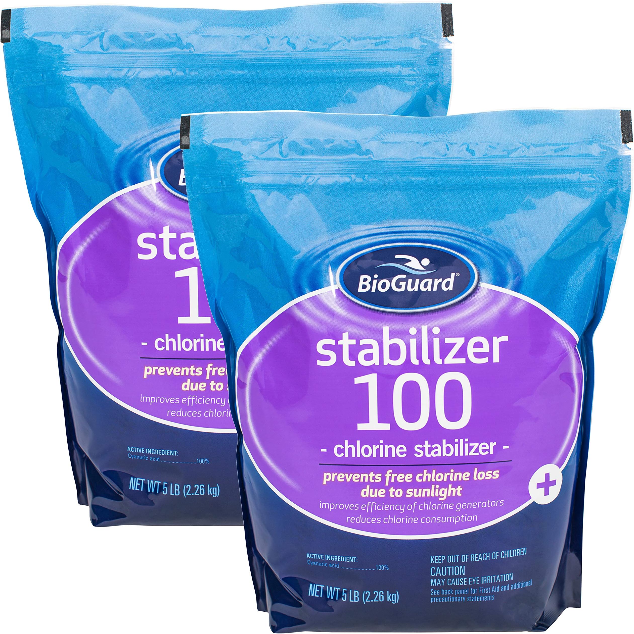 Amazon.com : BioGuard Stabilizer 100, 5 lb, Pack of 2, Chlorine ...