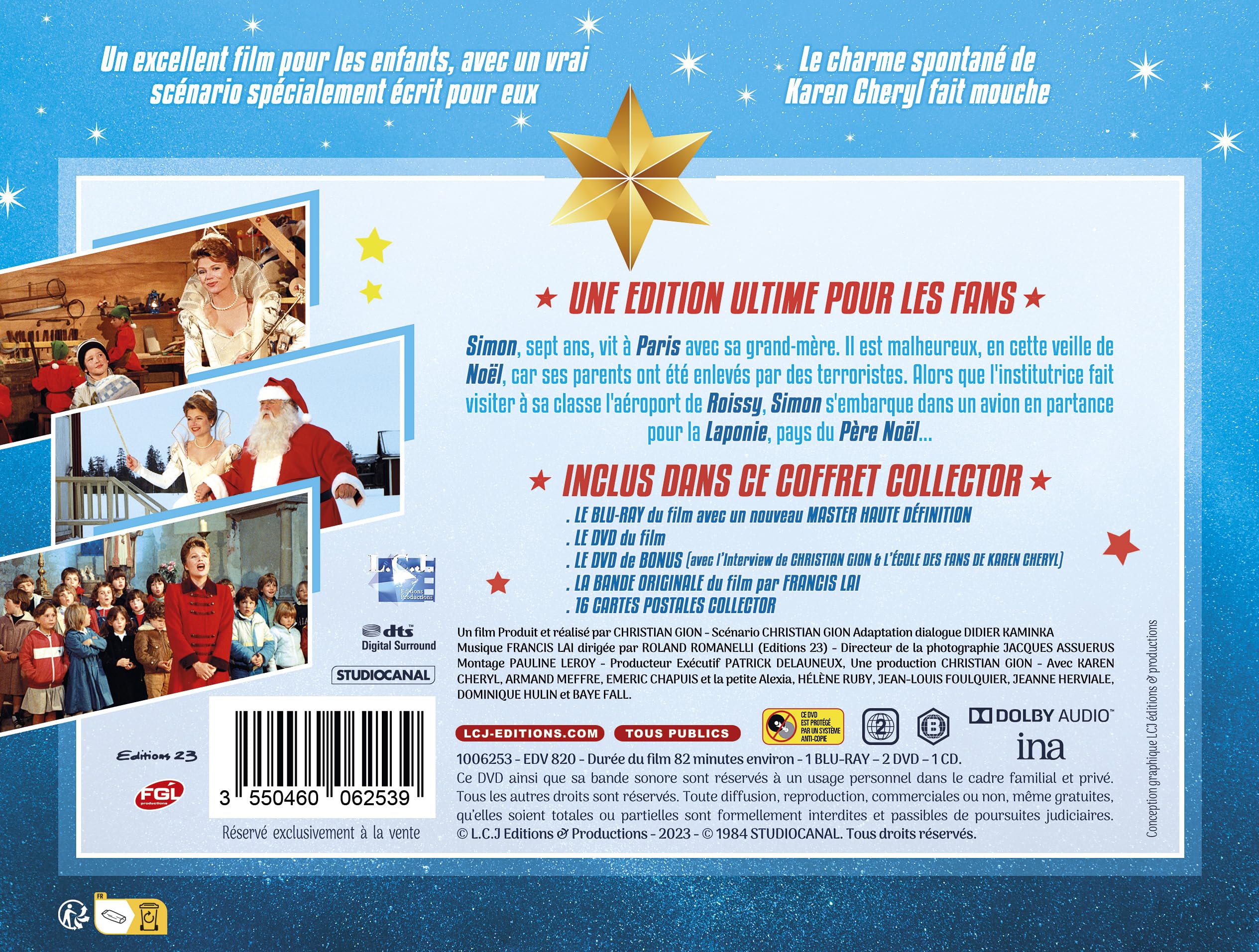 J'ai rencontré le Père Noël [Édition collector limitée - Blu-ray + DVD + DVD bonus + CD BOF]
