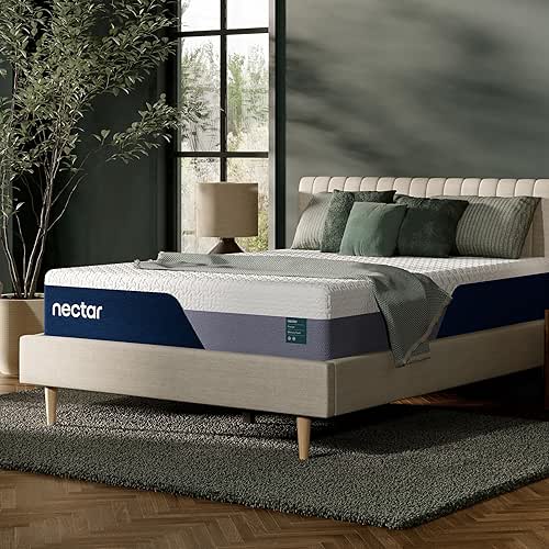 Nectar Premier 13” Queen Mattress - Medium Firm - Contouring
