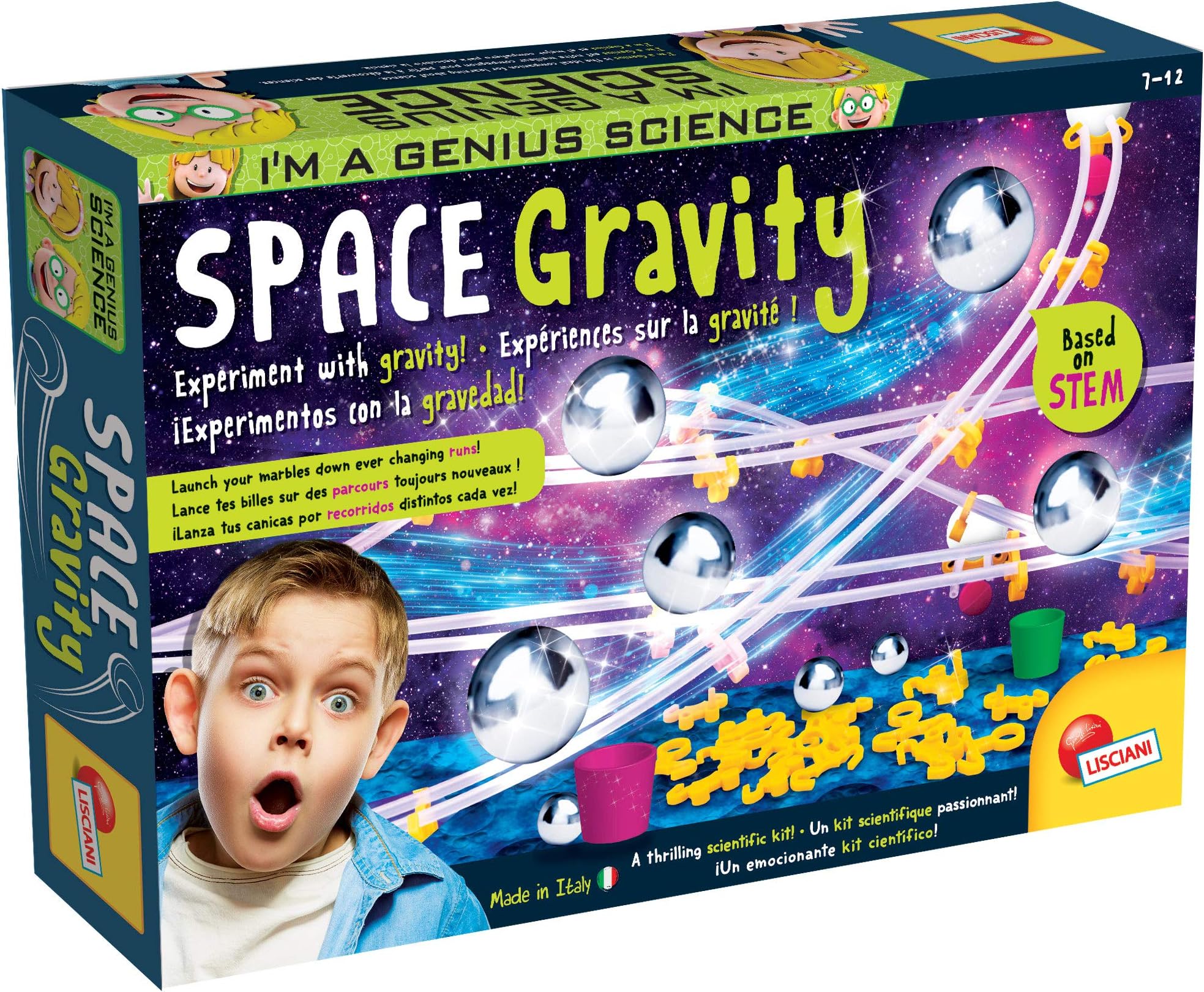 Lisciani I'm A Genius Stem Games, Space And Gravity Educational Kit - EX77144